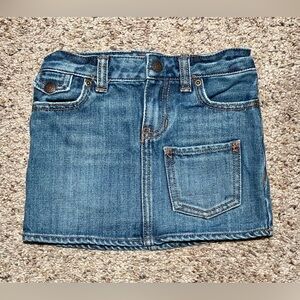 Ralph Lauren | Girls Denim Mini Skirt | Size 4